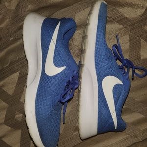 Blue Nike's